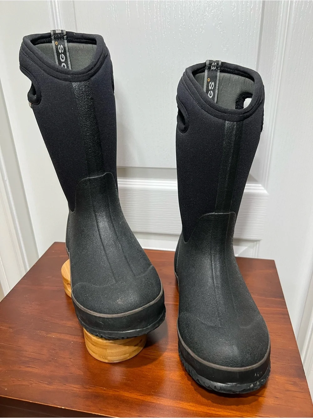 BOGS Insulated Waterproof Black -30 Degree Winter Rain Boots Y4